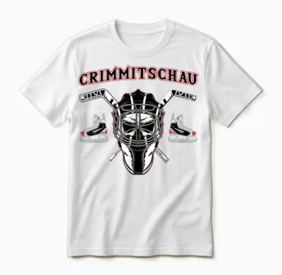 Crimmitschau Eishockey Hockey Unisex T-Shirt - White