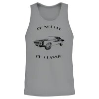 I'm Not Old I'm Classic Funny Car Graphic - Mens & Unisex Tank Top - Sport Grey – 2