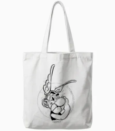 Asterix & Obelix the Gall Tote Bags - White