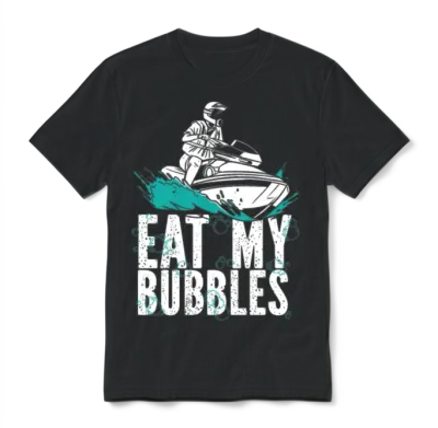 Jet Ski Unisex T-Shirt - Black
