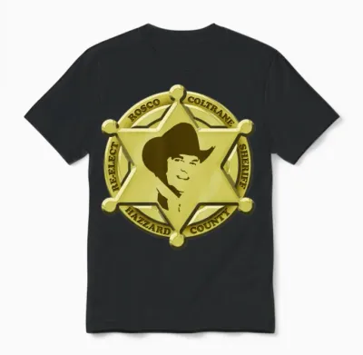 Rosco P. Coltrane Unisex T-Shirt - Black