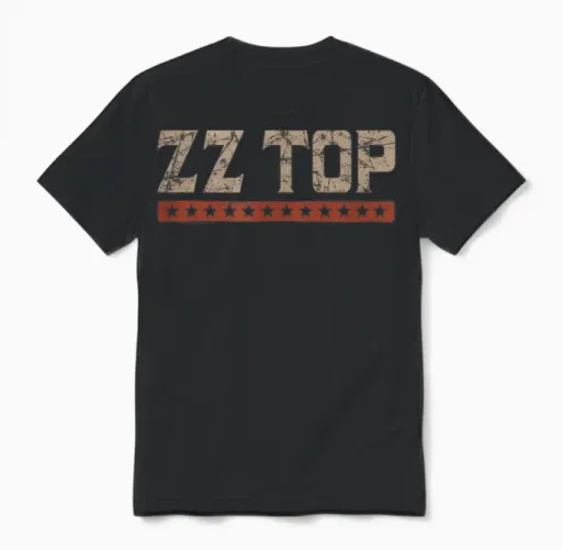 Zz Top Tough Boy Unisex T-Shirt in Black