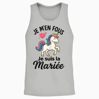 Future Bride Idea Evjf Costume Girl Unicorn Unisex Tank Top - Ash
