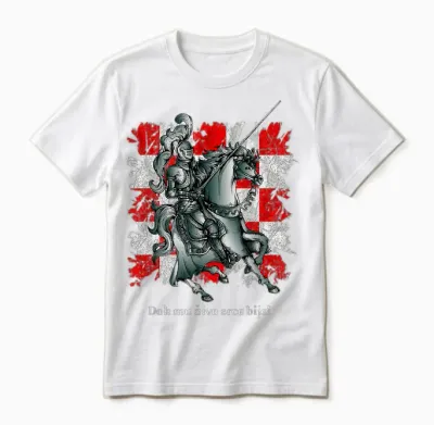 Kroatien Hrvatski Vitez Hrvatska Zastava Unisex T-Shirt - White