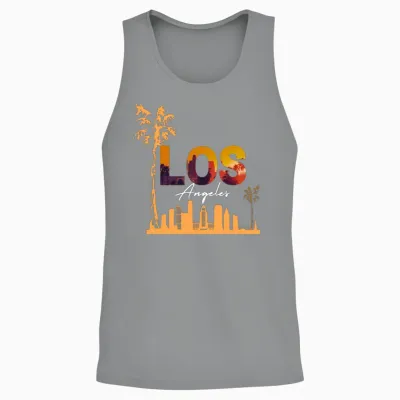 Los Angeles Unisex Tank Top - Sport Grey