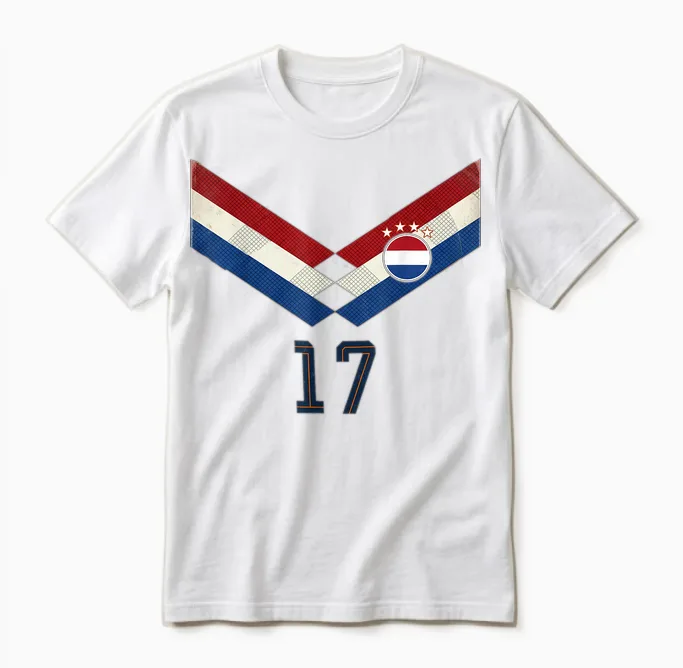 Niederlande Tshirt Niederländisches Holland Niederlande Unisex T-Shirt in White