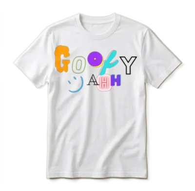 Funny Goofy Ahh Unisex T-Shirt - White