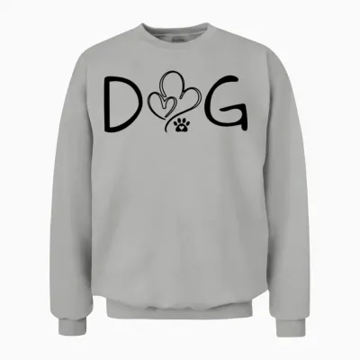 Dog Unisex Sweatshirt - Ash