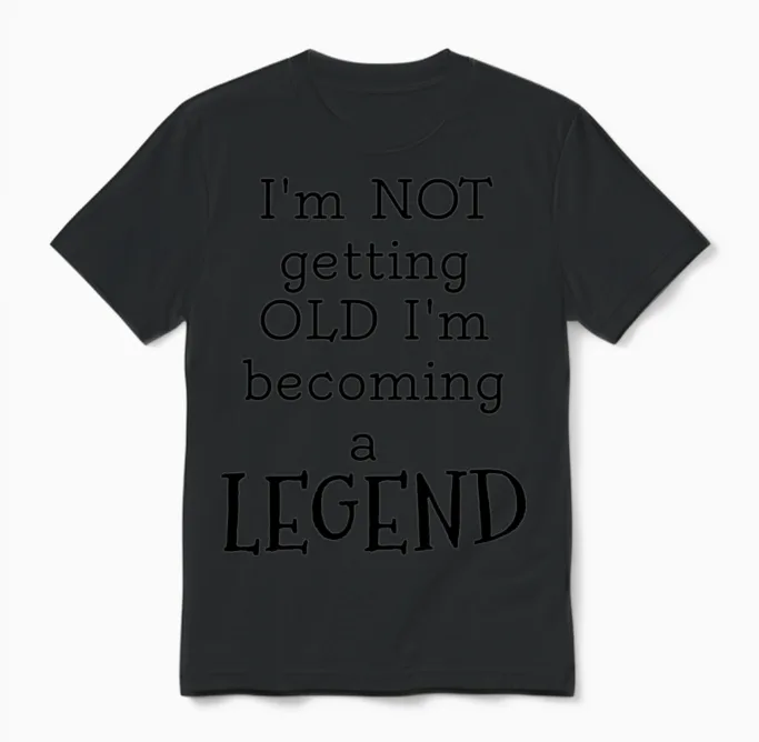 Legend Unisex T-Shirt in Black