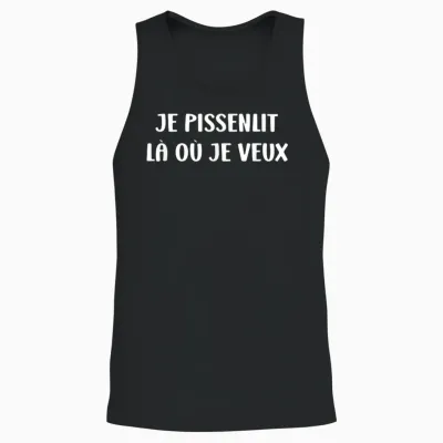 Drôle Pissenlits Fleurs Humour Pissenlit Unisex Tank Top - Black