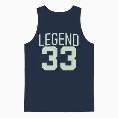Legend 33 Unisex Tank Top - Navy