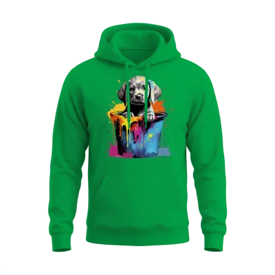 Labrador Dog Dog Breed for a Labrador Lovers Unisex Hoodie - Irish Green