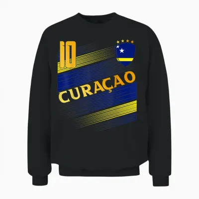 Curacao Flagge Curacaoan Pride Lovers Unisex Sweatshirt - Black