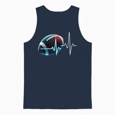 Rugby Player Rugbyman Humour Rugby T-Shirt, Black, S Unisex Tank Top - Navy