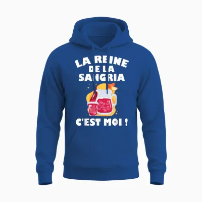 Queen of the Sangria | Alcohol Aperitif | Spanish Specialty Unisex Hoodie - Royal