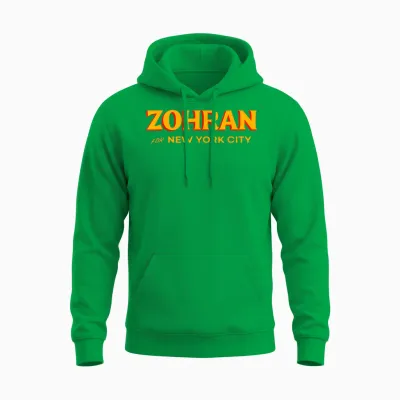 Zohran for New York City Zohran for Mayor of New York Unisex Hoodie - Irish Green