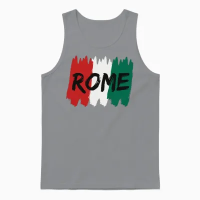 Rome Italy Unisex Tank Top - Sport Grey