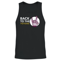 Back to the Future Unisex Tank Top - Black – 2