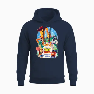 Disney & Pixar's Toy Story 30th Anniversary Official Unisex Hoodie - Navy