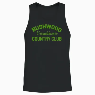 Bushwood Groundskeeper Caddyshack Unisex Tank Top - Black