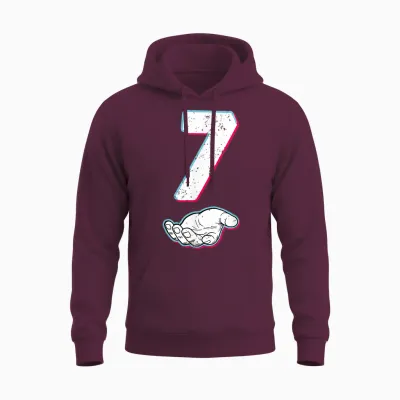 Number 67 Matching Six Seven 6 7 Meme 6 7 Halloween Costume Unisex Hoodie - Maroon