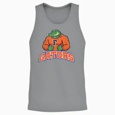 Gator Aligator Women Men Kids Boys Girls Youth Teen Unisex Tank Top - Sport Grey