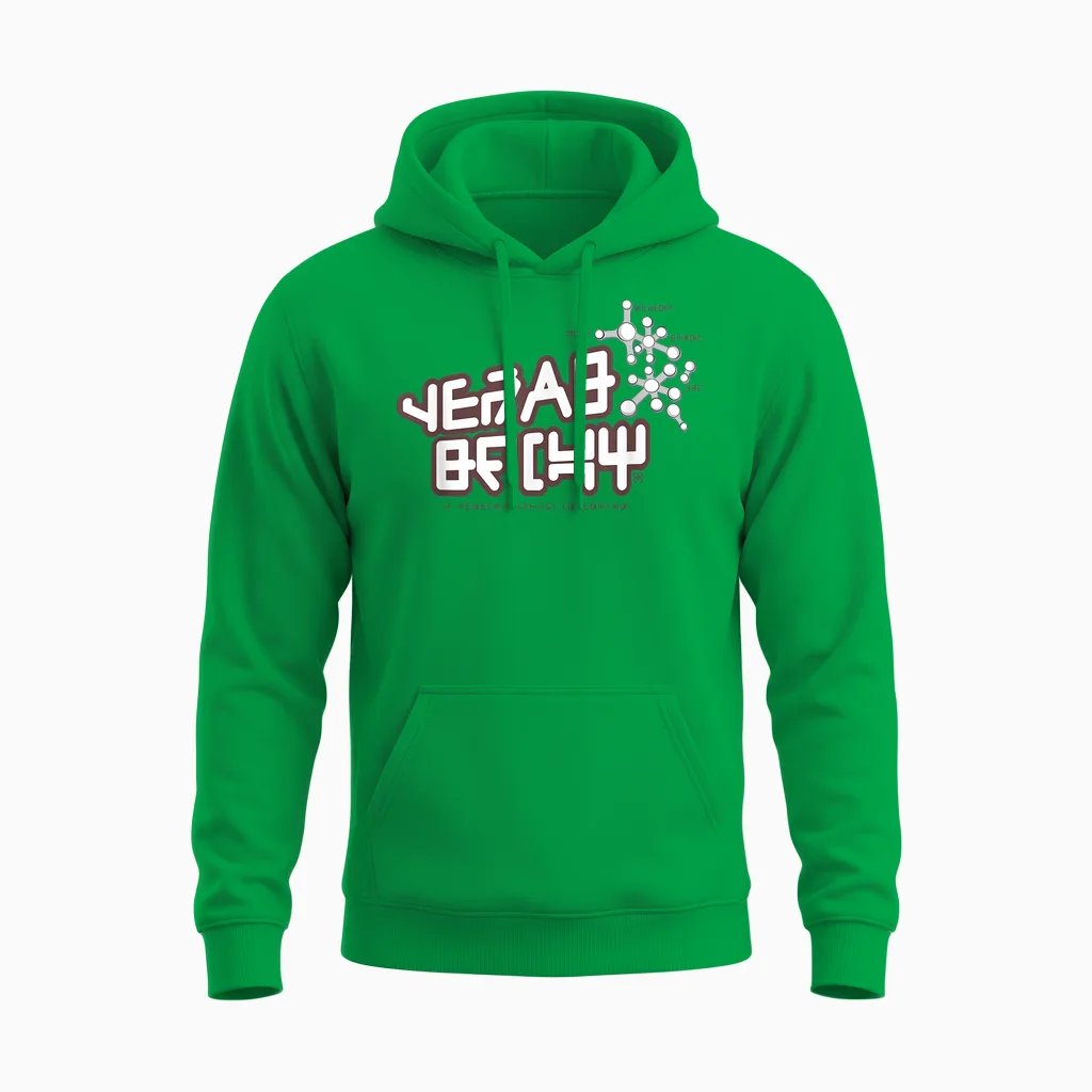 Marvel Guardians of the Galaxy Vol 2 Star-Lord T-Shirt, Grey Unisex Hoodie in Irish Green