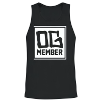 Og Member Unisex Tank Top - Black – 2