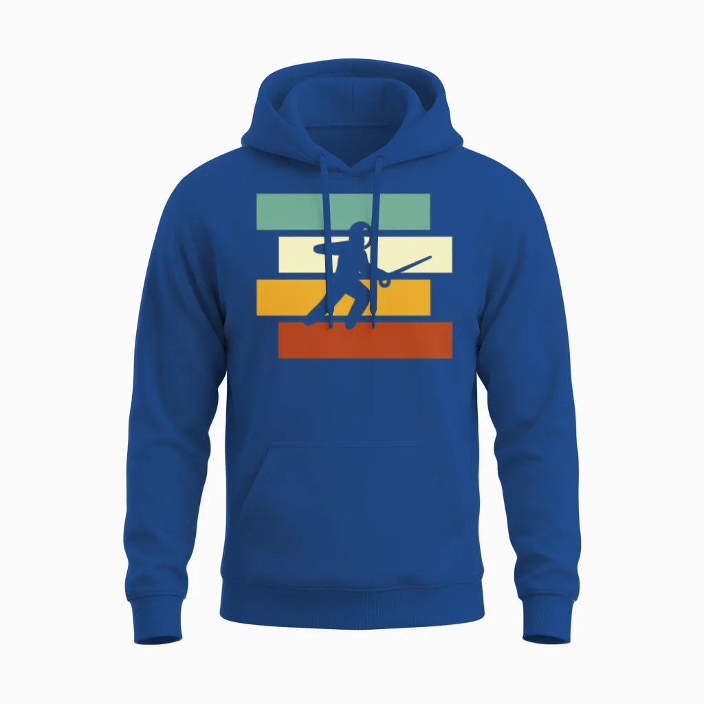 Fencing Retro Unisex Hoodie in Royal