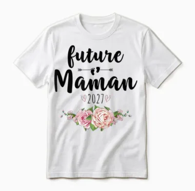 Annonce Grossesse Bientot Maman Unisex T-Shirt - White