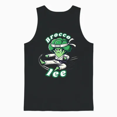 Broco Lee Humour T-Shirt, Black, S Unisex Tank Top - Black