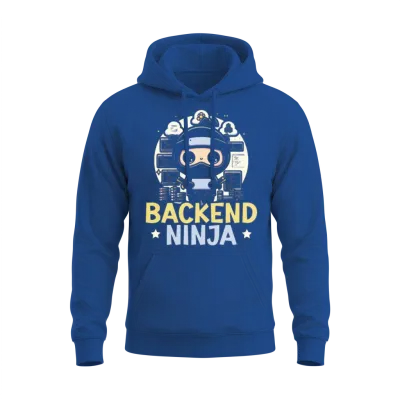 Backend Developer Programming Software Programmer Unisex Hoodie - Royal