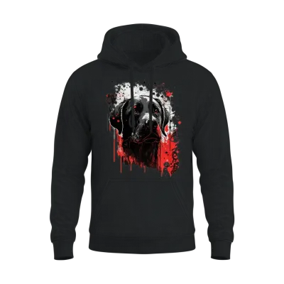Labrador Dog Unisex Hoodie - Black
