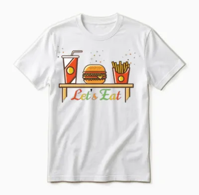 Hamburger T Shirts, Shirts & Tees Unisex T-Shirt - White