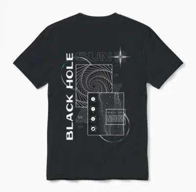Black Hole Sun Unisex T-Shirt - Black