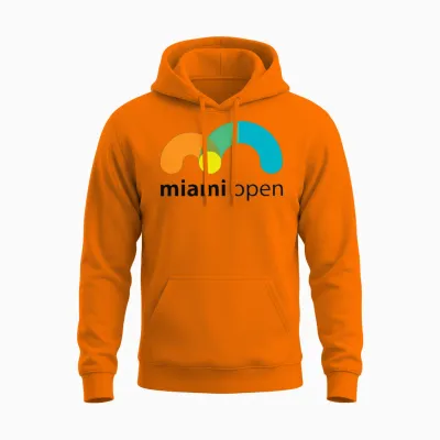 Miami Open Unisex Hoodie - Safety Orange