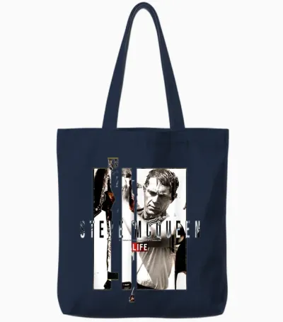 Life Bildersammlung Steve Mcqueen 02 Tote Bags - Navy