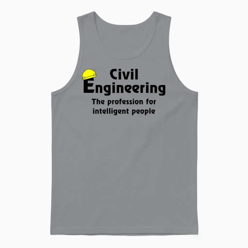 Smart Civil Engineer - Engineers Unisex Tank Top in Sport Grey
