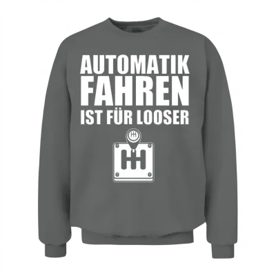 Automatic Manual Transmission Car Stick Drive Unisex Sweatshirt - Graphite Heather
