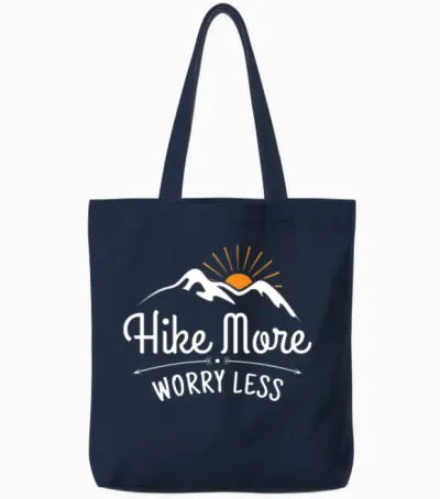 Hiking Tote Bags - Navy