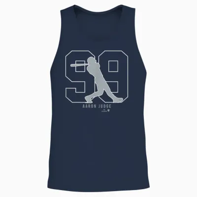Aaron Judge 99: New York Baseball Unisex Tank Top - Navy