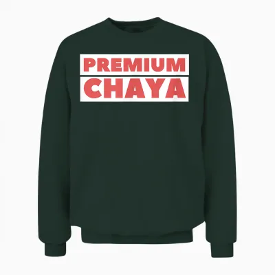 Premium Chaya: Outfit for Attractive Young Women T-Shirt, Black, S Unisex Sweatshirt - Forest