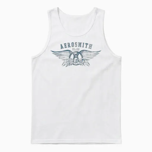 Aerosmith - Est. 1970 Unisex Tank Top - White