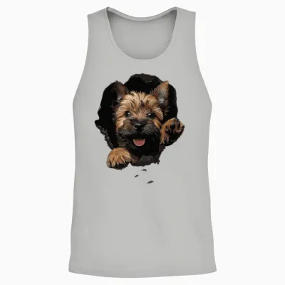 Cairn Terrier Unisex Tank Top - Ash