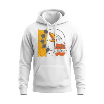 Goose Honk182 Funny Unisex Hoodie - White