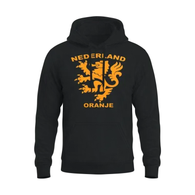 Holland Netherlands Football Soccer Jersey Gift Te Unisex Hoodie - Black