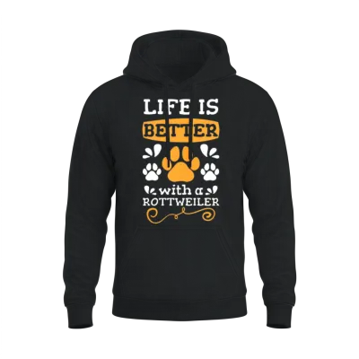 Fighting Dog Dog Lover Mistress Puppy Unisex Hoodie - Black