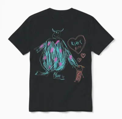 Disney and Pixar’s Monsters, Inc. Sulley Kitty and Boo Unisex T-Shirt - Black