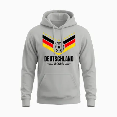 Deutschland Jungen Kinder Männer Jugend Deutschland 2026 Unisex Hoodie - Ash