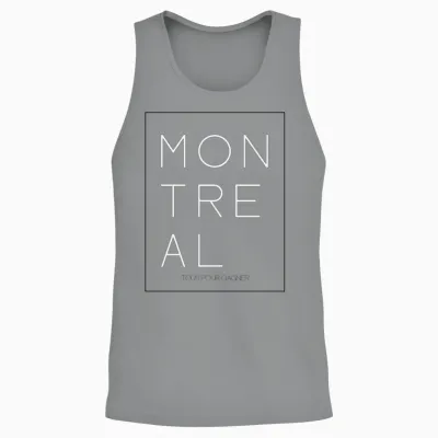 Montreal Unisex Tank Top - Sport Grey